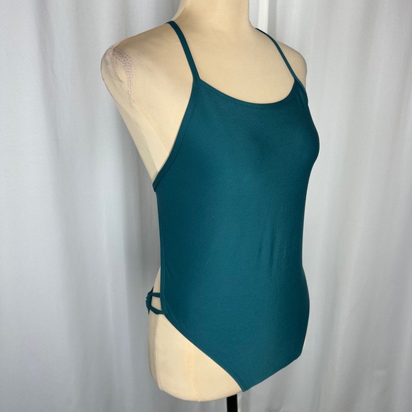 Jolyn Other - JOLYN Alyssa One Piece Swimsuit Size 34 US 8/10 Teal Open Back Athletic